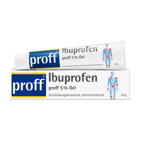 Ibuprofen proff 5% Gel Inhalt: 50 g