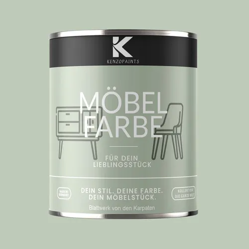 Kenzopaints 750ml Möbelfarbe Möbellack - Blattwerk von den Karpaten