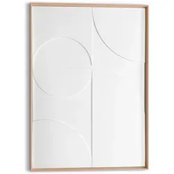 Reinders Wandbild 50 x 70 cm Playing Holz Schwarz - Stilvolles Wandbild aus Holz in Schwarz, perfekt für moderne Wohnräume und als kreatives Highlight in Ihrer Einrichtung.