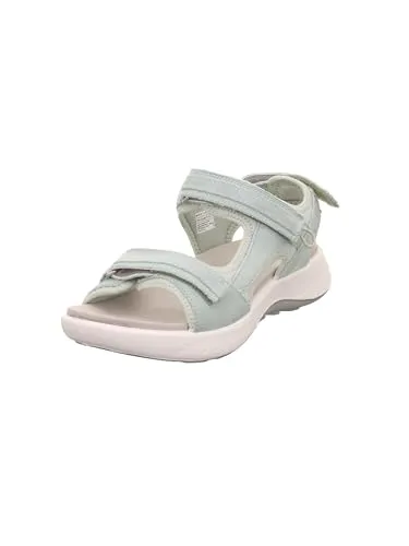 Legero Damen SIRIS 2.0 Sportsandale - Alga 7530, 42 EU - Wanderschuhe mit atmungsaktivem Textilfutter und Komfortweite "G" für optimalen Tragekomfort. Anatomisches Fußbett und 3 Klettverschlüsse sorgen für leichten Einstieg und perfekten Halt.
