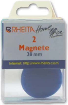 (4x 2) farbige Magnete / Durchmesser: 38mm 8