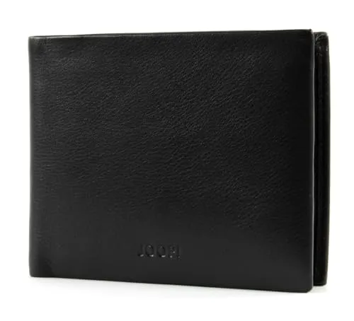 Joop Pero Ninos Billfold - Elegante Geldbörse in Schwarz - Portemonnaies aus feinem Leder mit zahlreichen Fächern für Karten, Scheine und Münzen. Bietet perfekte Übersicht und stilvolle Organisation.