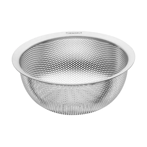 Henckels by Zwilling Küchensieb Trio - Hochwertiges Küchensieb aus Metall, feinmaschig für präzises Abseihen – der perfekte Küchenhelfer für jede Kochsituation.