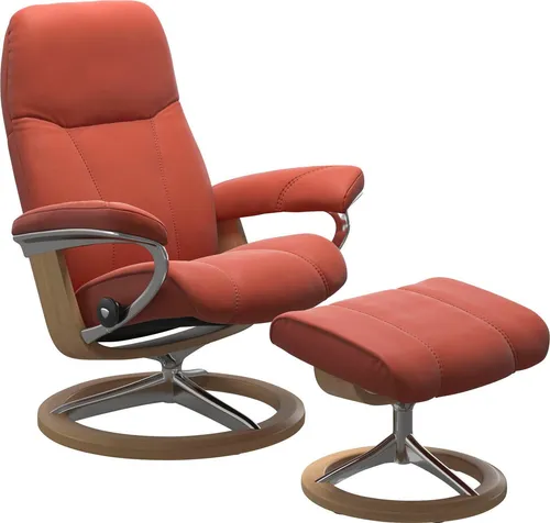 Stressless® Fußhocker Consul, mit Signature Base, Gestell Eiche