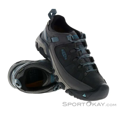 KEEN Damen Targhee 3 Waterproof Wanderschuh - Magnet Atlantic Blue, 39.5 EU - Wanderschuhe mit KEEN.DRY Membran für wasserdichten Komfort und exzellente Traktion durch die All-Terrain Gummi-Außensohle. Ideal für abenteuerliche Wanderungen in jedem Terrain.