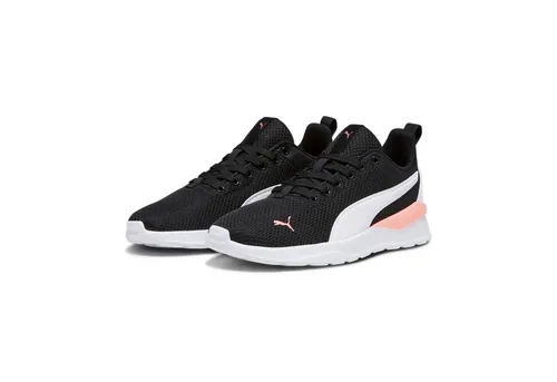 PUMA Unisex Anzarun Lite Sneaker - Herren-Sneaker mit SoftFoam+ Innensohle für maximalen Laufkomfort, ideal für Sport und Freizeit. Stylisches Design in Black White Peach Smoothie.