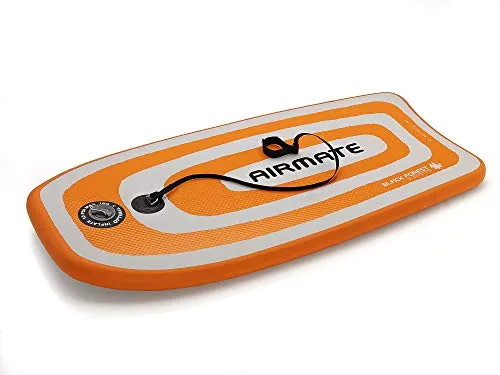 AIRMATE XL Inflatable Bodyboard - Aufblasbares Surfbrett für maximalen Spaß - Boards - Ideal für alle Wassersportarten, leicht transportierbar und sorgt für unvergessliche Erlebnisse am Strand.