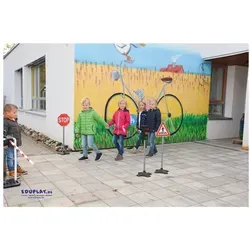 EDUPLAY Lernspielzeug Verkehrsschilder bunt