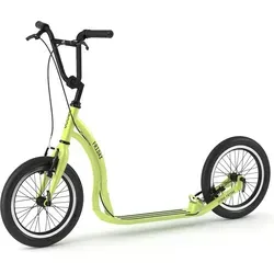 Yedoo Friday Tretroller - Robuster Kickscooter für Erwachsene - Kickscooter mit leichtem Aluminiumrahmen, max. Tragfähigkeit 150 kg und 16" Luftreifen für sicheren Fahrkomfort in der Stadt. Ideal für tägliche Fahrten bis 30 km.