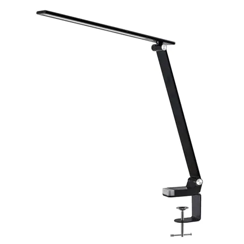 Prios Schreibtischlampe Tamarin, 1 x 13 W LED, universalweiß - Schreibtischlampe mit modernem Design, dimmbar in mehreren Stufen für individuelle Lichtanpassung und ideal für jedes Interieur.