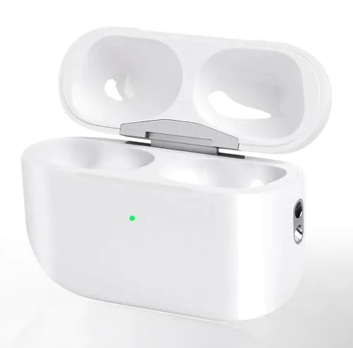 Kabelloses Ladecase für AirPods Pro 1 & 2 - Audio-Zubehör mit perfektem Ersatz für verlorene Ladecases, unterstützt kabelloses und USB-C Laden und bietet bis zu 4-faches Aufladen der Ohrhörer.