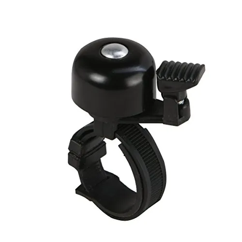 Fischer Fahrradglocke Mini Oversize, schwarz, One Size, 85810