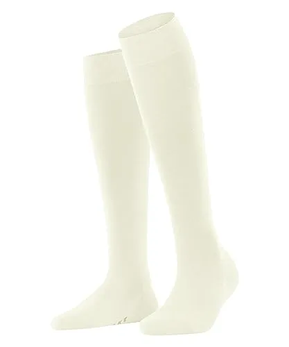 FALKE Damen Kniestrümpfe Softmerino W - Weiß Off-White 2040, 39-40 - Hochwertige Sportsocken aus feiner Merinowolle und Baumwolle, atmungsaktiv und feuchtigkeitsregulierend, ideal für Alltag und Business, mit rutschfreiem Sitz und geruchshemmenden Eigenschaften.