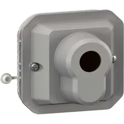 Legrand Plexo New Schlüsselschalter für DIN-Halbzylinder - Modular Geräte, 2-poliger Schlüsselschalter mit abziehbarem Schlüssel in Mittelstellung, ideal für sichere Anwendungen in Innenräumen.