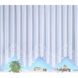 Weckbrodt Gardine Homburg, 600 cm x 145 cm, halbtransparent, mit Kräuselband - Elegante halbtransparente Gardine aus Jacquard mit floralem Design. Ideal für stilvolle Fensterdekoration, pflegeleicht und in geprüfter Qualität.