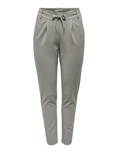 ONLY Onlpoptrash Easy Colour Pant - Rock Ridge, XL / 30L - Schmal geschnittene Jeanshose von ONLY aus weichem Baumwollstretch, ideal für lässige Outfits mit Gürtelschlaufen und praktischen seitlichen Taschen.