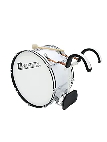 DIMAVERY MB-424 Marsch-Bass-Trommel 24x12 - Musikinstrumente und Zubehör, hochwertige Marsch-Bass-Trommel mit kraftvollem Klang und erstklassiger Verarbeitung für perfekte Auftritte.