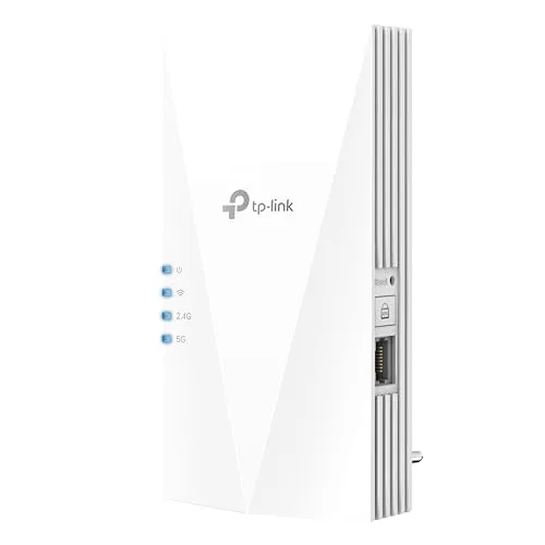 TP-Link RE700X WiFi 6 WLAN Verstärker AX3000 - Dual Band, ununterbrochenes Streaming und App-Steuerung für optimierte Netzwerkleistung