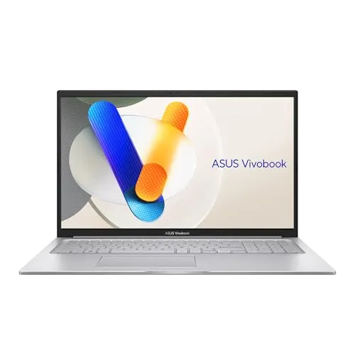 ASUS Vivobook 17 | Cool Silver (X-Serie) | 17,3" FHD | Core i7 1355U | RAM: 40GB | SSD: 8TB | beleuchtete Tastatur | Windows 11 Pro | Office 2024 Pro #mit Notebooktasche