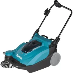 Makita VS001GZ Akku-Kehrsaugmaschine 40V max. – Leistungsstark und handlich - Kehrmaschinen für effizientes Reinigen, nimmt kleine und große Schmutzpartikel auf und bietet exzellente Handlichkeit durch leichtes Design.