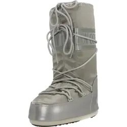 Moon Boot ICON Glance - 35-38 - Beidhändige Satin-Stiefel mit thermoplastischer Zwischensohle und rutschfester Gummiprofilsohle, ideal für stilvolle Wintertage.