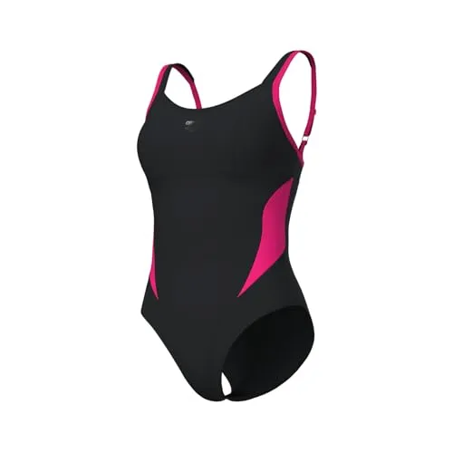 ARENA Shapewear Damen Makimurax R B-Cup Badeanzug - Hochwertiger Shaping Badeanzug für Damen, chlorbeständig und UV-schutzend. Genieß den perfekten Sitz und Tragekomfort dank verstellbarer Träger und Powermesh Technologie.