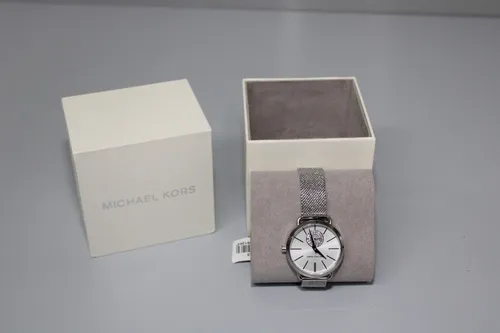 Michael Kors Damenuhr "Portia" Edelstahl MK3843 - Elegante Armbanduhr für Damen aus Edelstahl, kratzfestes Mineralglas und wasserdicht bis 50 m – ideal für jeden Anlass.