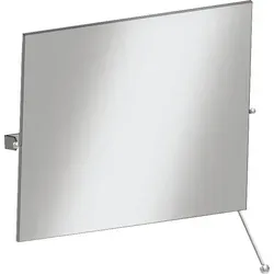 KWC AR Kippspiegel CONTINA aus Edelstahl, 600x500 mm - Hochwertiger Kippspiegel für Aufputzmontage, aus robustem Chromnickelstahl, kippbar mit praktischem Griff. Ideal für vielseitige Einsatzmöglichkeiten in Ihrem Zuhause.