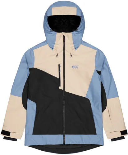 PICTURE SEEN Jacke 2026 stonewash - XL - Atmungsaktive 2-lagige Jacke für Wintersport, warm und komfortabel. Mit regulierbaren Bündchen und Ventilations-Zippern bietet sie optimale Anpassung und Schutz. Ideal für alle Pisten und Abenteuer im Schnee.