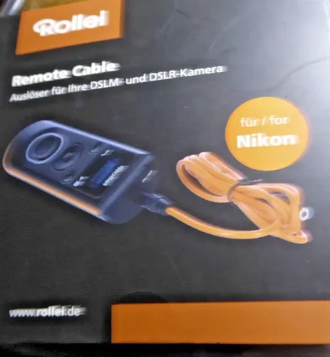 Rollei Wireless Fernauslöser für Nikon - Foto- & Video-Zubehör mit kabelloser Fernauslösung, ideal für Langzeitbelichtungen und Serienbilder. Programmierbare Intervallaufnahmen bis 100 Stunden, einfach zu bedienen mit beleuchtetem LCD-Display.