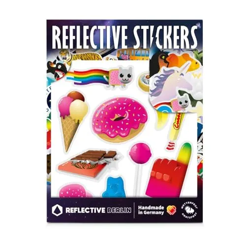 Reflective Berlin K.I.D. Reflexaufkleber Sweets Einheitsgröße