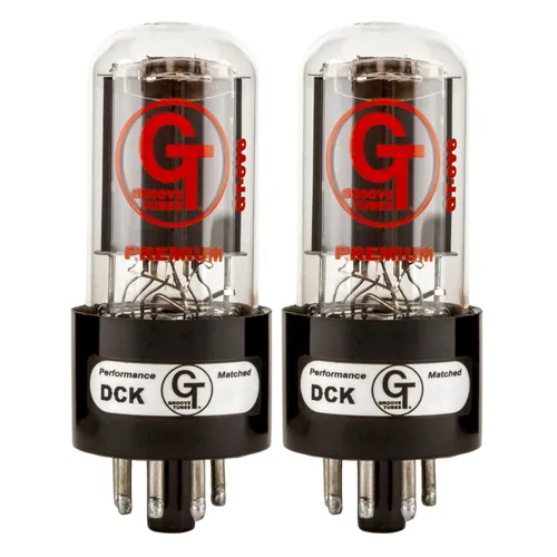 Groove Tubes Röhre 6V6-S - Matched Pair - Hochwertige Verstärkerröhren im passenden Paar für optimalen Klang, ideal für Musiker und Techniker.