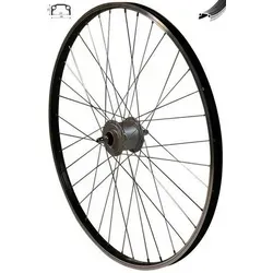 Redondo 28 Zoll Vorderrad Laufrad mit Nexus Nabendynamo - Fahrrad-Laufräder mit Kastenfelge aus robustem Aluminium, ideal für sicheres Fahren bei jedem Wetter dank integriertem Nabendynamo.