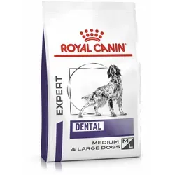 Hundefutter Veterinary Dog Dental Royal Canin - Hundefutter für gesunde Zähne und Zahnfleisch, speziell entwickelt für Hunde mit Zahnproblemen.