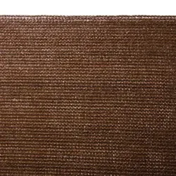 VERDELOOK Shade Full Gewebe 2x5 m braun - UV-stabilisiertes Beschattungsgewebe in Braun, ideal für Zäune und Überdachungen. Mit 95 % Abschirmvermögen bietet es optimalen Schutz und Langlebigkeit.