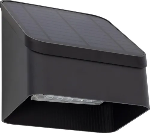 Ledkia Solar-Wandleuchte mit Bewegungsmelder Radar Namib 4000K - Innovative LED-Wandleuchte für den Außenbereich mit integriertem Radar-Präsenzmelder und Solarpanel. Flexibel einsetzbar, energieeffizient und ideal zur Sicherheitsbeleuchtung.