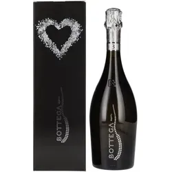 Bottega DIAMOND Pinot Nero Spumante Brut 0,75l Geschenkbox - Luxuriöser Schaumwein aus edlem Pinot Noir, perfekt für besondere Anlässe. Mit funkelnder Kristallflasche und vollmundigem Geschmack, ideal als Aperitif oder zu feinen Speisen.