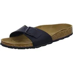 Birkenstock Damen Madrid BF Sandale 37, schwarz - Moderne Damen-Sandale mit ergonomischem Fußbett für optimalen Tragekomfort und stilvolles Design.