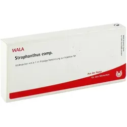 STROPHANTHUS COMP. Ampullen 10 ml - WALA - Hochwertige Ampullen für die tägliche Pflege. Ideal für die Unterstützung Ihrer Bedürfnisse. Entdecken Sie die Qualität von WALA in Ihrer Versandapotheke.