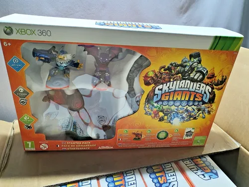 Skylanders: Giants Starter Pack für Microsoft Xbox 360 - Neu und Originalverpackt - Entdecken Sie das actiongeladene Abenteuer von Skylanders: Giants. Ideal für Familien und Kinder, bietet dieses Spiel spannende Unterhaltung für alle Altersgruppen.
