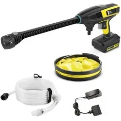 Kärcher Handheld Cleaner KHB 6 Plus Battery Set MJ - Hochdruckreiniger mit kabellosem Akku, ideal für flexible Reinigung überall im Außenbereich.