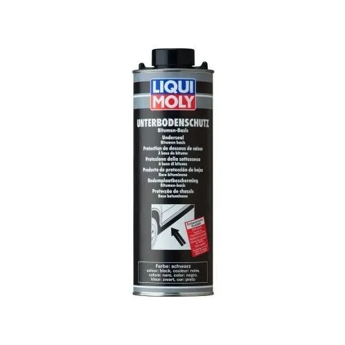 Liqui Moly 6112 Unterbodenschutz 1l - Korrosionsschutzmittel für Fahrzeugunterböden, bildet einen zähelastischen Schutzfilm und bietet hohe Anti-Dröhn-Wirkung. Ideal zur Ausbesserung und Ergänzung bestehender Beschichtungen.
