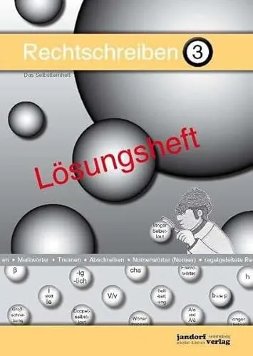 Rechtschreiben 3 Lösungsheft Jandorfverlag - Peter Wachendorf