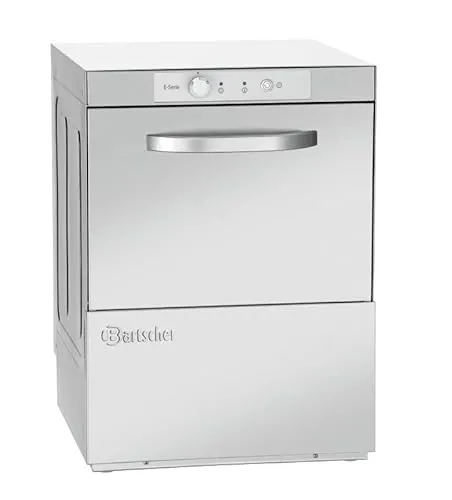 Bartscher Spülmaschine US E500 LPR - 110500 - Professionelle Spülmaschine für Gastronomie, max. 30 Körbe pro Stunde, doppelwandige Tür für Energieeffizienz und leisen Betrieb, ideal für Restaurants und Großküchen.