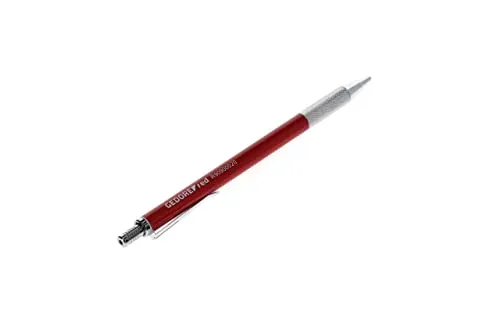 GEDORE red Reißnadel mit auswechselbarer Spitze, versenkbar, für Metall, Hartmetall, 150 mm lang, R90900020
