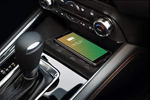 INBAY 10W Handyhalterung für Mazda CX-5 (KF) - Kfz-Handyladegeräte, induktives Laden ohne Kabelchaos - perfekt für iPhone und Galaxy Modelle, einfach zu installieren und Made in Germany!
