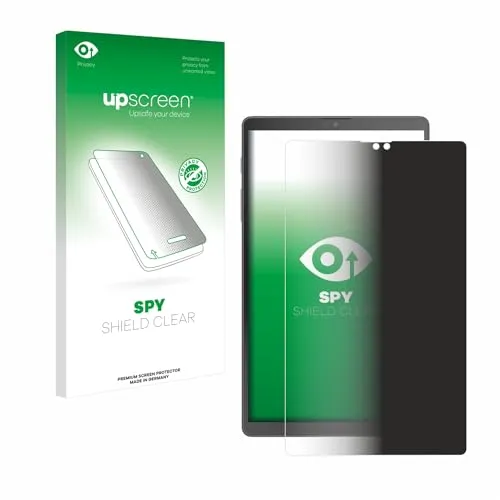 upscreen Anti-Spy Blickschutzfolie für Samsung Galaxy Tab A7 Lite Wi-Fi 2021 (Hochformat) Privacy Displayschutz-Folie [Sichtschutz, Blaulichtfilter]