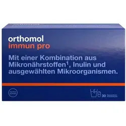 Orthomol Immun pro Granulat Kapsel 30 ST - Nahrungsergänzungsmittel mit 15 g Granulat und 1 Kapsel, unterstützt das Immunsystem und enthält wichtige Vitamine und Mineralstoffe
