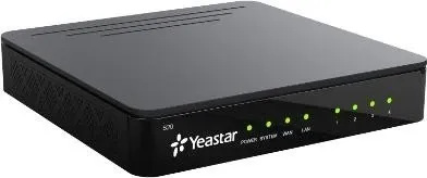 Yeastar S-Series S20 - Hybrid PBX mit 2 x 10/100 - Sonstige Elektroinstallationsartikel, bietet flexible VoIP-Lösungen für kleine bis mittelgroße Unternehmen.