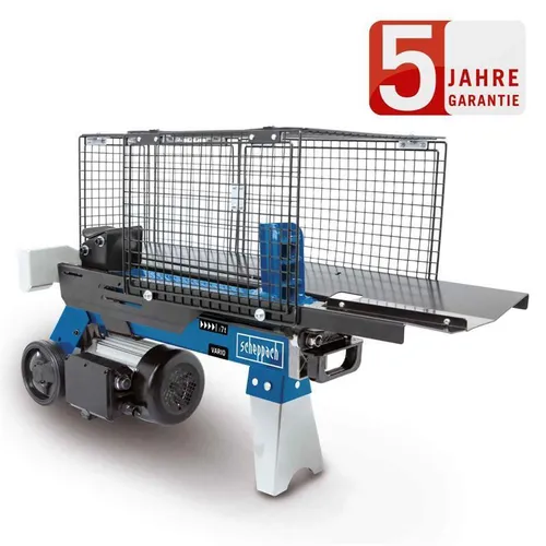 Scheppach Holzspalter HL760L - Hydraulikspalter elektrisch 230V, 7 Tonnen Spaltkraft, ideal für müheloses Spalten von Brennholz bis 52 cm Länge